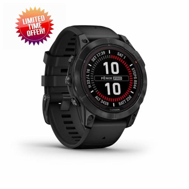 Garmin [Renewed fēnix 7 PRO GPS 47mm Smartwatch