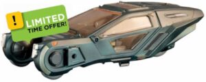 Bell Fine BP031 Blade Runner 2049 K's Spinner 1/32 Scale Color Coded Plastic Model