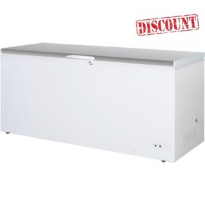 Commercial Chest Freezer 650L Stainless Steel Lid Large Capacity Deep Freezer 1805x750mm Energy Efficient Storage Freezer for Restaurant Catering Use