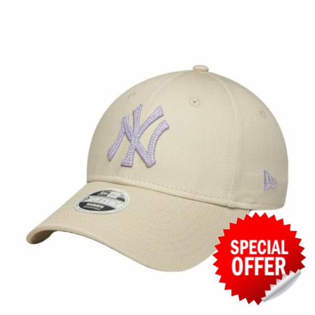 New Era WMNS Metallic CS 9Forty 270 - Light Beige One Size