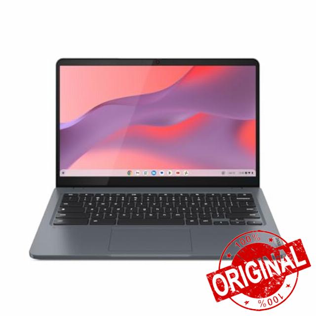 Lenovo IdeaPad Slim 3 14" Laptop 14IAN8 - (Intel Core i3-N305 CPU | 8GB LPDDR5-4800MHz RAM | 256GB eMMC Storage | 14 inch Full HD IPS Display | Chrome OS) - Storm Grey (Renewed)