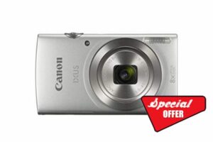 Canon IXUS 185 Digital Camera - Silver (Renewed)