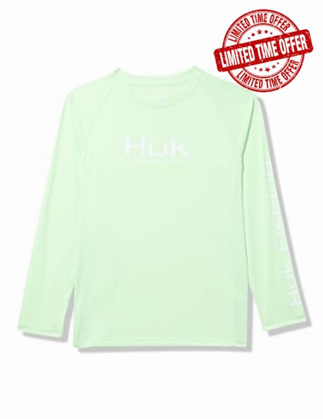 HUK Uni Children Pursuit Graphic Long Sleeve