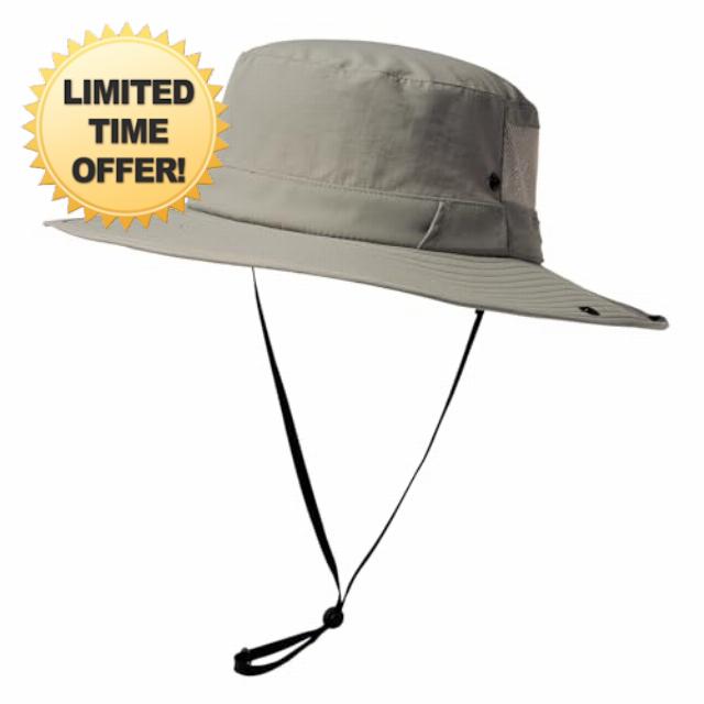TOP-EX XL/XXL Wide Brim Sun Hat for Men UPF 50+ Waterproof & Windproof Outdoor Hat with Sunglasses Lock – Lightweight