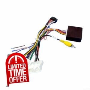 Car Stereo Wiring Harness with CANBUS Decoder for Renault Clio for CAPTUR for DACIA 2017+