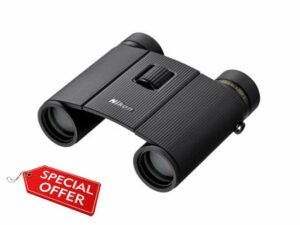 Nikon Trailblazer II 8x25 | Ultra-Compact Waterproof and Fogproof Travel Binoculars with Multilayer-Coated Optics and Rubber-Armored Body
