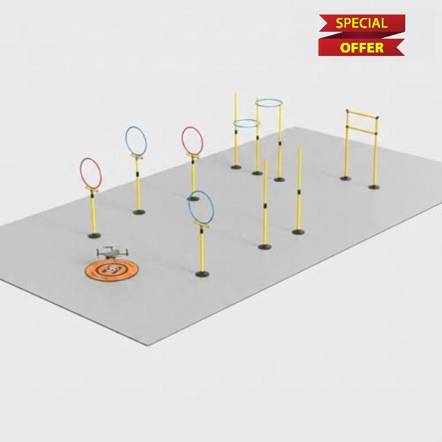 FPV Drone Obstacle Course Kit for Indoor Outdoor Racing Training