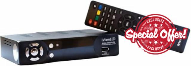 New Freeview HD TV Receiver Tuner Set top box Terrestrial.