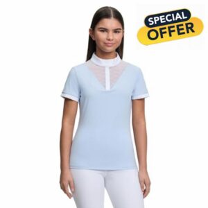 LeMieux Young Rider Eva Short Sleeve Childrens Show Shirt - Mis