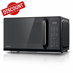 Toshiba Black Mirror Microwave 900w 23L Microwave Oven with Digital Display