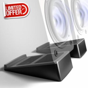 VIVO Medium 5 x 8 inch Desktop Speaker Stands
