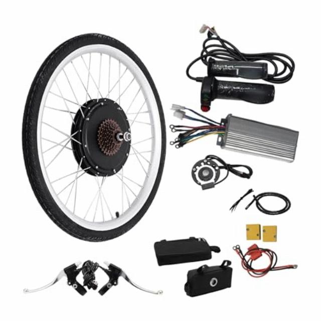 48V 1000W 26 Inch Electric Bike Conversion Kit