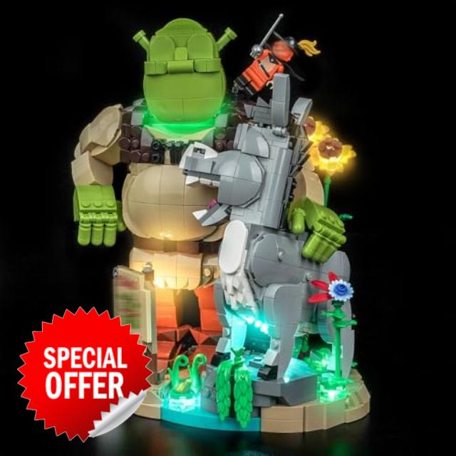 Light Kit Compatible with Lego 72423 Shrek