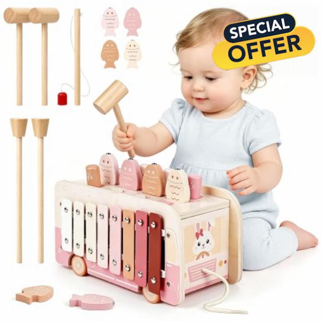 Vanplay Montessori Toys for 1 Year Old Girls