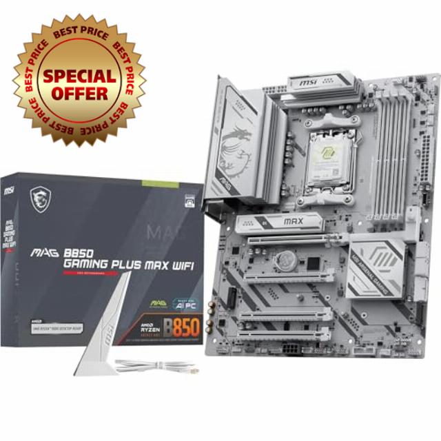 MSI MAG B850 GAMING PLUS MAX WIFI Motherboard