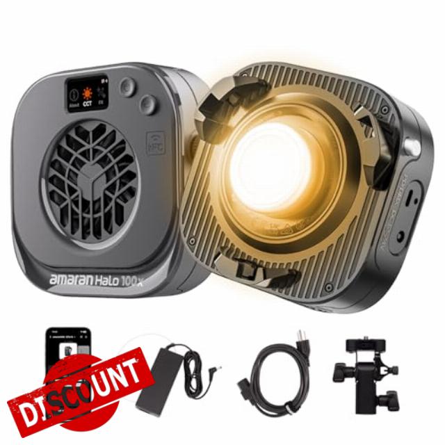 amaran Halo 100x 100W Bi-Color COB Video Light
