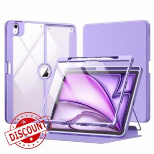 MoKo for iPad Air 13-Inch Case (M4/M3/M2) 2026/2025/2024 with Pencil Holder