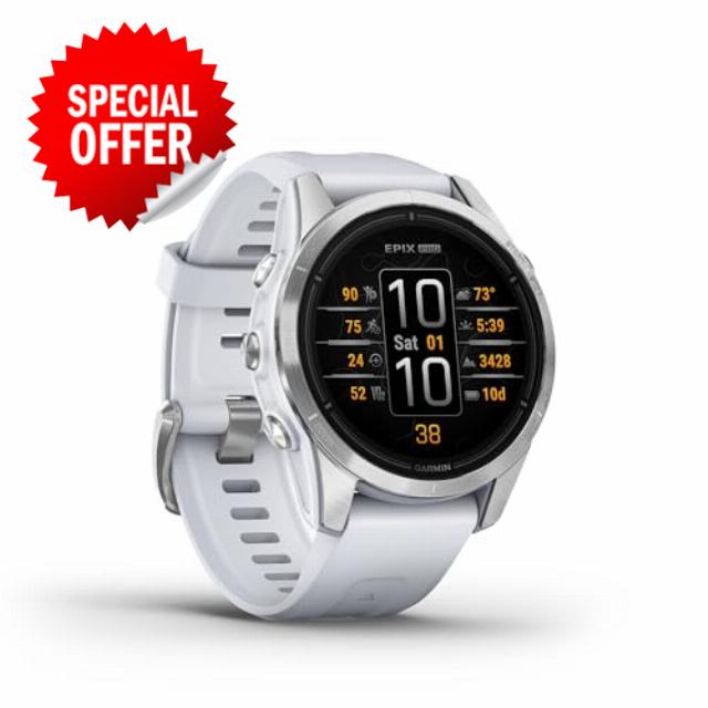 Garmin [Renewed epix PRO Gen 2 GPS 42mm Premium Smartwatch