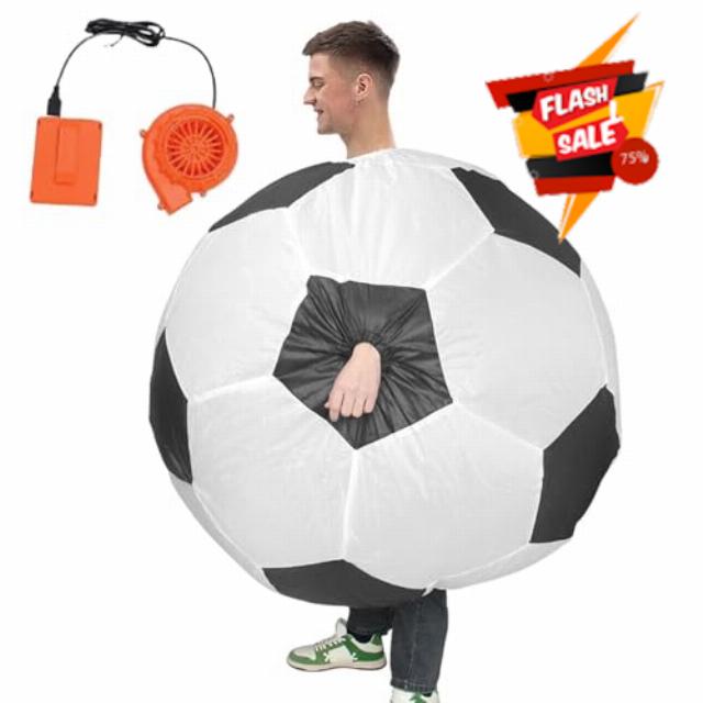 Inflatable Soccer Shaped Costumes