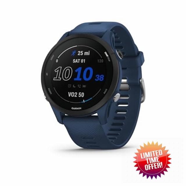 Garmin [Renewed Forerunner 255 GPS 46mm Running Smartwatch
