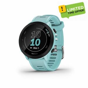 Garmin [Renewed Forerunner 55 GPS 42mm Running Smartwatch