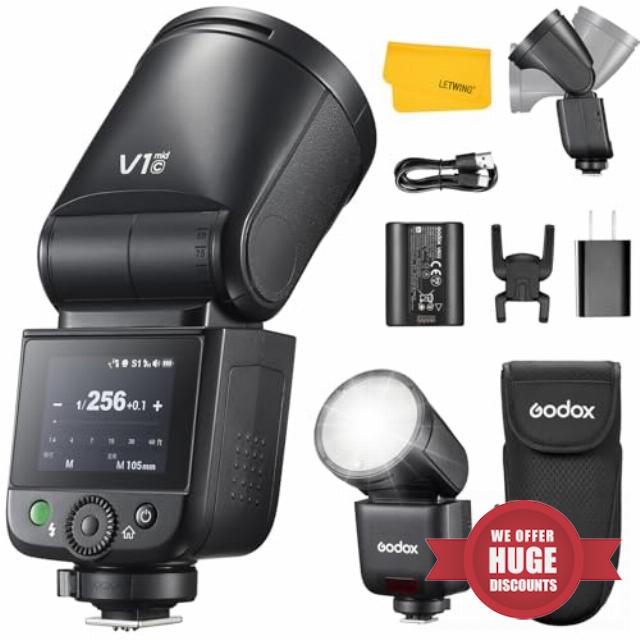 GODOX V1 mid C V1mid C Flash Compatible with Canon