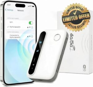 5G Mobile Portable Wi-Fi 6 Router