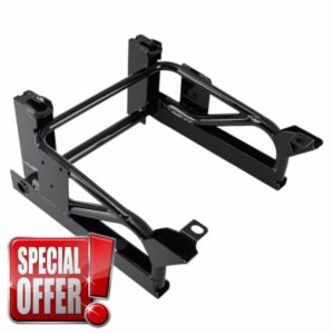 maXpeedingrods 40mm Lower Single Seat Base Frame for Fiat Ducato for Citroen Relay for Peugeot Boxer 2007+ Steel