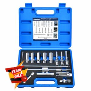 15pcs Magnetic Spark Plug Socket Set(14mm