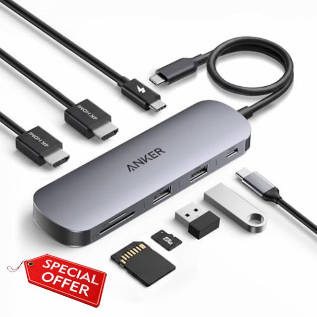 Anker Nano 8-in-1 USB C Docking Station