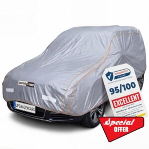 Upgrade4cars Outdoor Car Cover Full Garage Waterproof | All Weather Complete Protection Universal | Suv - SL (189 x 77 x 59 inches)