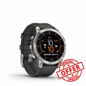 Garmin [Renewed epix Gen 2 Premium Multisport GPS Smartwatch