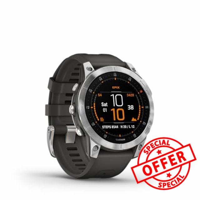 Garmin [Renewed epix Gen 2 Premium Multisport GPS Smartwatch