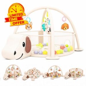 Extra Large Baby Playmat with Baby Gym