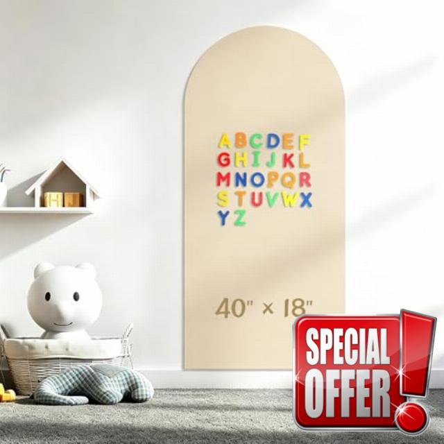 40 x 18 Arch Magnetic Wall Decal for Kids
