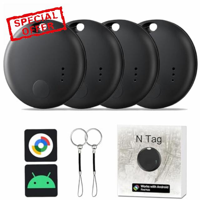 Bluetooth Smart Tracker Tags For Android-4Pack