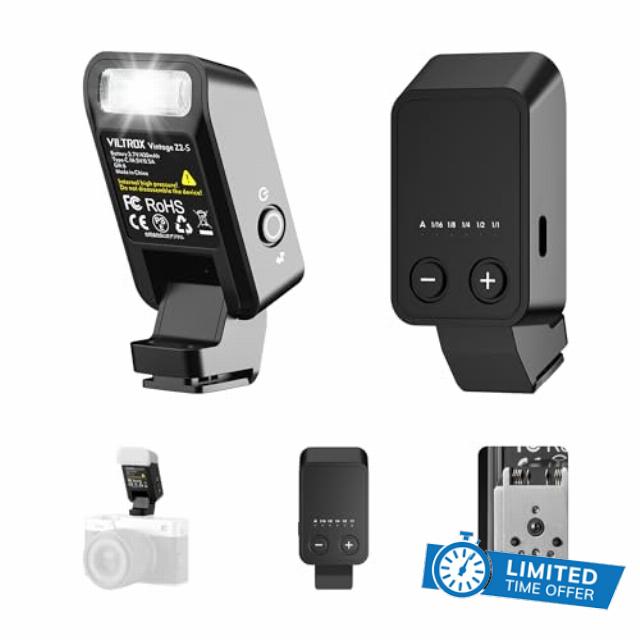 VILTROX Vintage Z2-S Mini Flash Speedlite