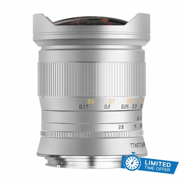 TTARTISAN 11mm F2.8 Fisheye Camera Lens Full Frame Ultra-Wide Manual Focus Camera Lens
