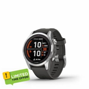 Garmin [Renewed fēnix 7S PRO GPS 42mm Smaller Smartwatch