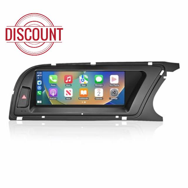 Road Top 8.9 Inch Wireless CarPlay Screen for Audi A4 2009-2015 with 3G MMI