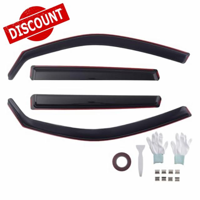 maXpeedingrods Wind Deflectors for Suzuki Vitara MK2 5-Door SUV 2014-Onwards Acrylic 1.5mm