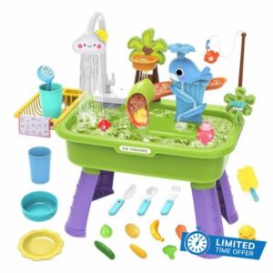 Kids Play Sink With Running Water