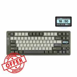EPOMAKER RT85 Wireless Mechanical Keyboard with Joystick & DIY Screen