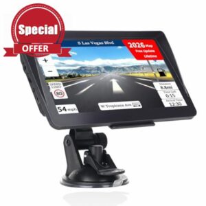 7 Inch Sat Nav for Car & HGV Truck Navagation