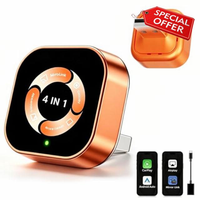 TFN 4-in-1 Wireless CarPlay Adapter