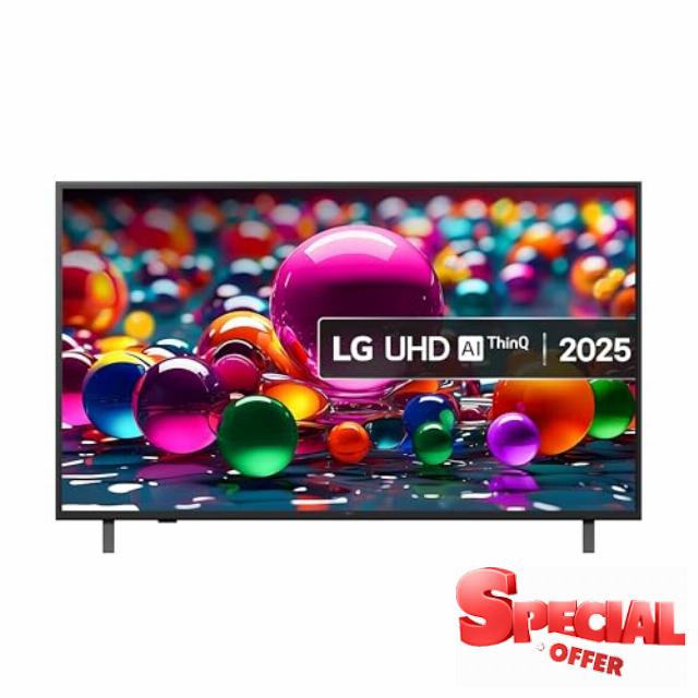 LG UHD UA75 50 inch 4K Smart TV - 50UA75006LA (α7 AI Processor 4K Gen8