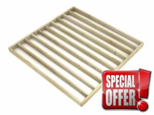 eDecks Heavy Duty Decking Frame Kit - Pressure Treated Timber - 3m x 3m (6 x 2") - Garden Timber Decking Kit for Patios