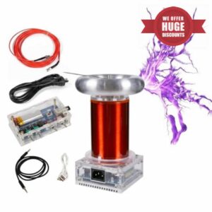 Music Tesla Coil SSTC 20cm Adjustable Plasma Arc Kit