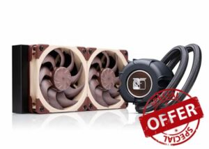 Noctua NL-LC1-24 240mm Quiet All-In-One (AIO) Water Cooler for AMD AM5 and Intel LGA1851/LGA1700 CPUs (Black