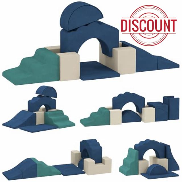 AIYAPLAY Kids Soft Play Set